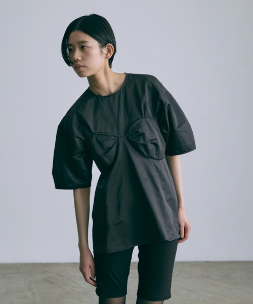EN NEUME Bustier Design Blouse デザインブラウス EN NEUME ブラウス シャツ Bustier Design Blouse レディース