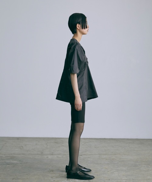 EN NEUME ブラウス シャツ Bustier Design Blouse レディース