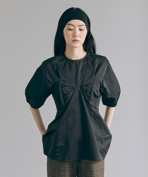 【EN NEUME】Bustier Design Blouse EN NEUME ブラウス シャツ Bustier Design Blouse レディース