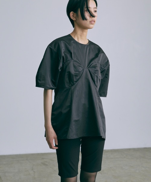 EN NEUME ブラウス シャツ Bustier Design Blouse レディース 