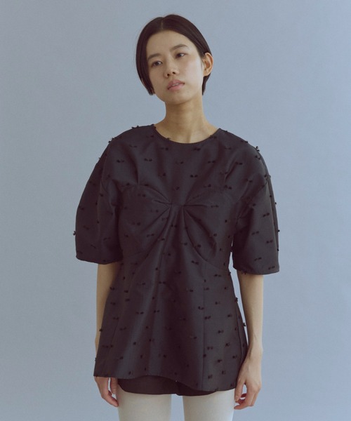EN NEUME ブラウス シャツ Bustier Design Blouse レディース