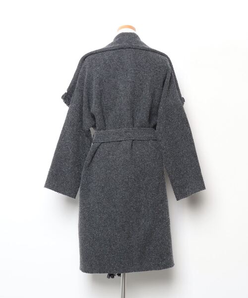 「navasana」 コート FREE グレー レディース_画像2