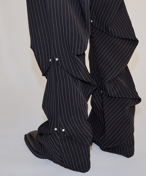 VI E DIT スラックス Random tack slacks/ランダムタック