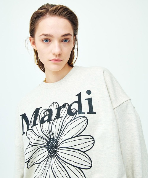 「Mardi Mercredi」 スウェットカットソー FREE ベージュ系その他 レディース
