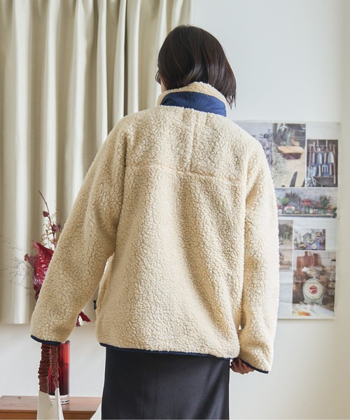 「MAISON BREEZE」 ブルゾン FREE アイボリー レディース_画像4