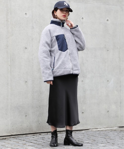 「MAISON BREEZE」 ブルゾン FREE アイボリー レディース_画像8