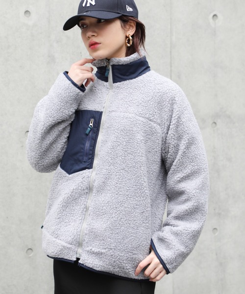 「MAISON BREEZE」 ブルゾン FREE アイボリー レディース_画像9