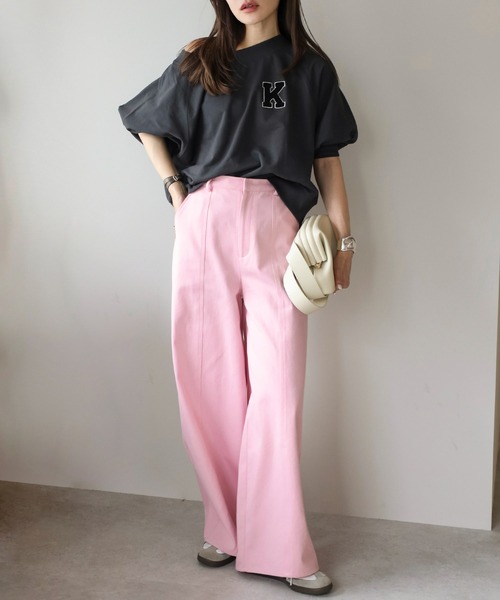 Bonjour Sagan（ボンジュールサガン） パンツ センターシームワイド