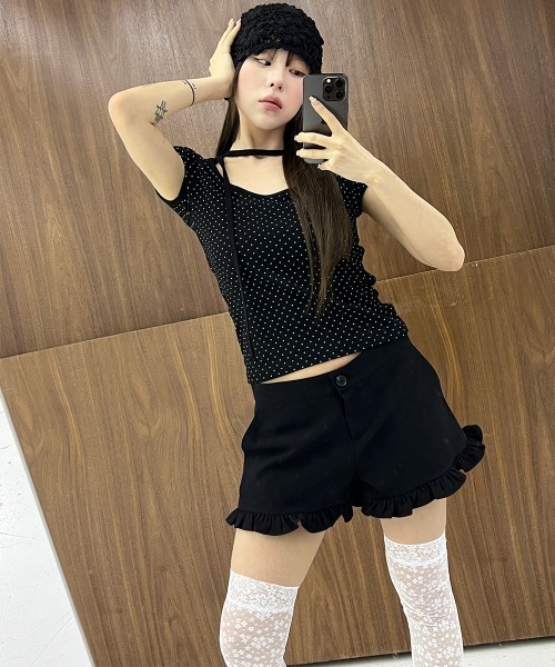 chesty  フリルショートパンツ　サイズ1 フリルショートパンツ |【公式】Chestyオンラインショップ