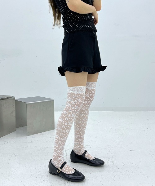 ayuki 新品 Litenアクティブフリルショーツ ショートパンツ 4INT. パンツ ラブリー フリル ショートパンツ レディース : ZOZOTOWN