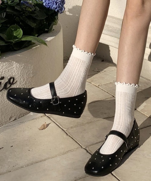 パンプス ドットスタッズパンプス : ZOZOTOWN Yahoo!店 - 通販 - Yahoo