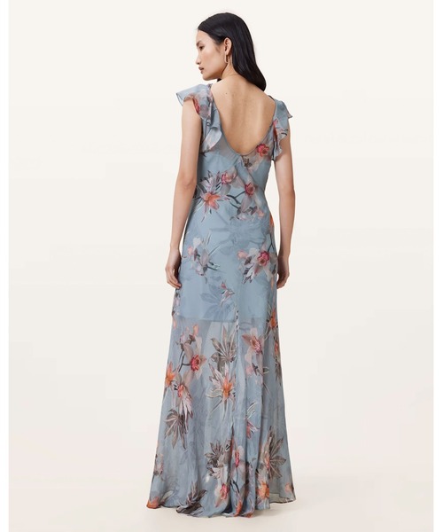 ワンピース FLORA PRINTED MAXI DRESS | フローラ プリント マキシ ドレス・ワンピースの画像