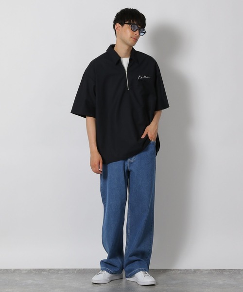シャツ ハーフZIPシャツ / 498931 メンズ | LAKOLE | 05
