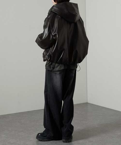 Alfred Alex」 ジップアップブルゾン M ブラック メンズ : ZOZOTOWN