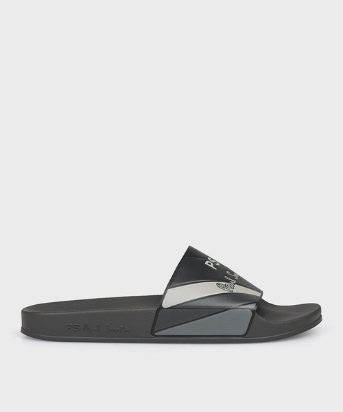 Paul Smith★ゼブラ ZED サンダル Men's Black Zebra 'Zed' Slides