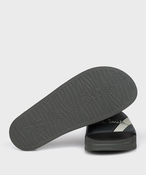 PS Paul Smith サンダル PSロゴ/ゼブラ スライドサンダル「150824 ZED