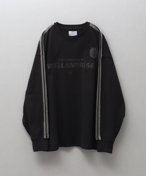 「welise」 長(zhǎng)袖Tシャツ L グレー系その他2 メンズ