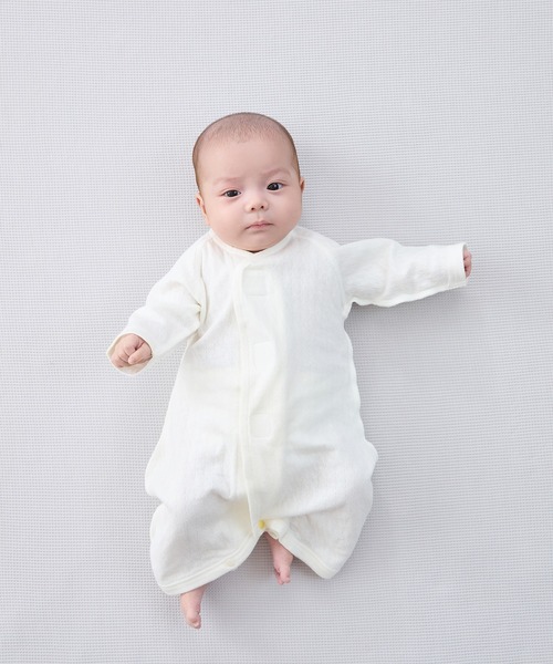 PETIT BATEAU（プチバトー） ベビー肌着 半袖あわせボディ3枚組