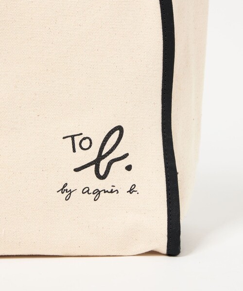 To b. by agnes トートバッグ 「To b.コラボ」トートバッグ レディース