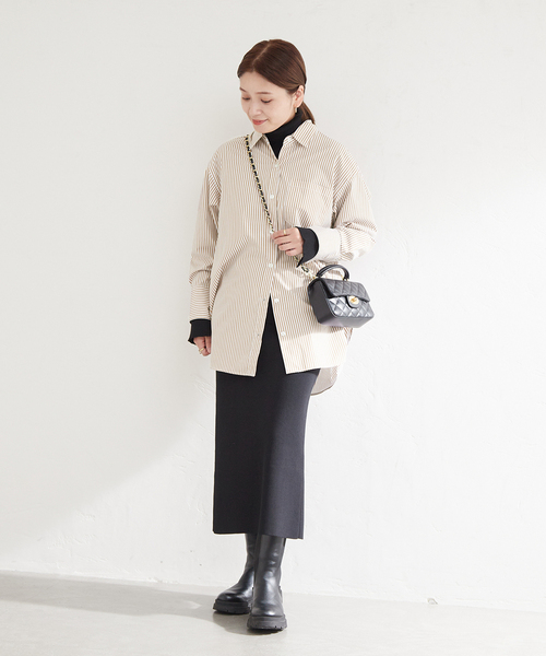 おもち⭐︎JOURNAL STANDARD JOURNAL STANDARD 「JOURNAL STANDARD」 長袖シャツ FREE ブルー