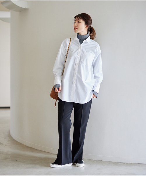 おもち⭐︎JOURNAL STANDARD JOURNAL STANDARD 「JOURNAL STANDARD」 長袖シャツ FREE ブルー