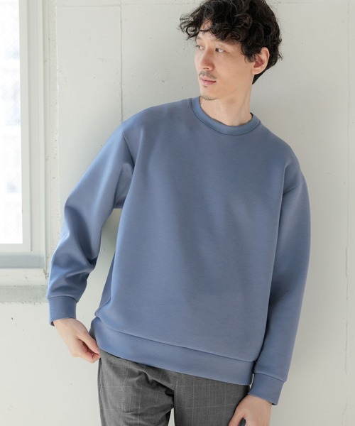「GLOBAL WORK」 長(zhǎng)袖Tシャツ MEDIUM ライトブルー メンズ