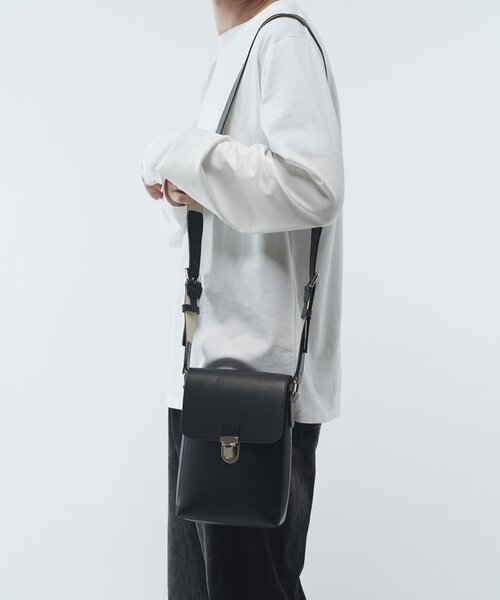 Lui's（ルイス） ショルダーバッグ スプリットレザー フラップ