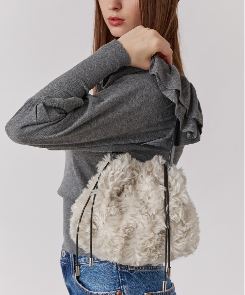 ハンドバッグ Chapeau d' O Curly Draw String Bag / シャポードオー