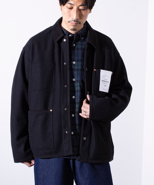 ジャケット・アウター Traditional Weatherwear WORK JACKET 001 UNIONWEAR】WORK JACKET 001 ワークジャケット 001｜フォーン