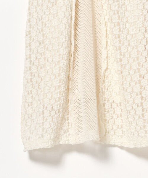 Ray BEAMS（レイ ビームス） ワンピース レース キリカエ メッシュ