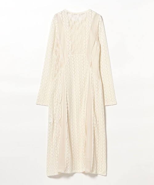 Ray BEAMS（レイ ビームス） ワンピース レース キリカエ メッシュ