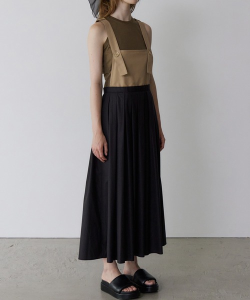 LE CIEL BLEU（ルシェルブルー） ワンピース バイカラージャンパー