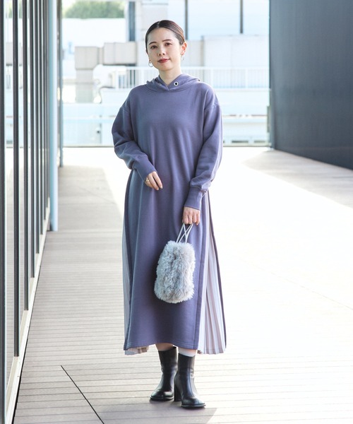 BEAMS HEART（ビームス ハート） ワンピース 「4色展開」サイド