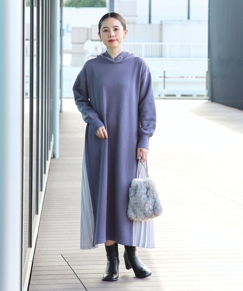 BEAMS HEART（ビームス ハート） ワンピース 「4色展開」サイド