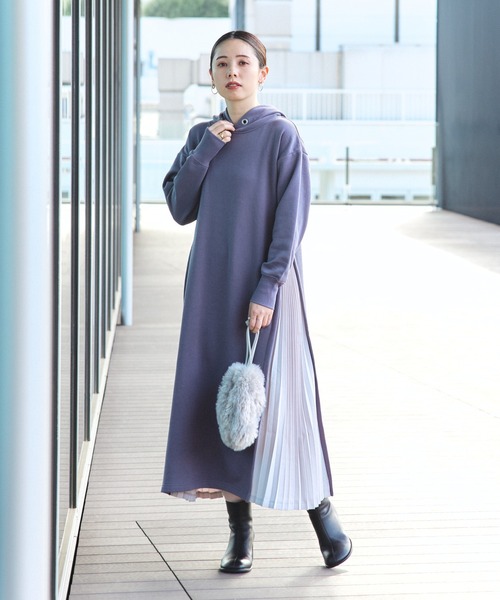 BEAMS HEART（ビームス ハート） ワンピース 「4色展開」サイド