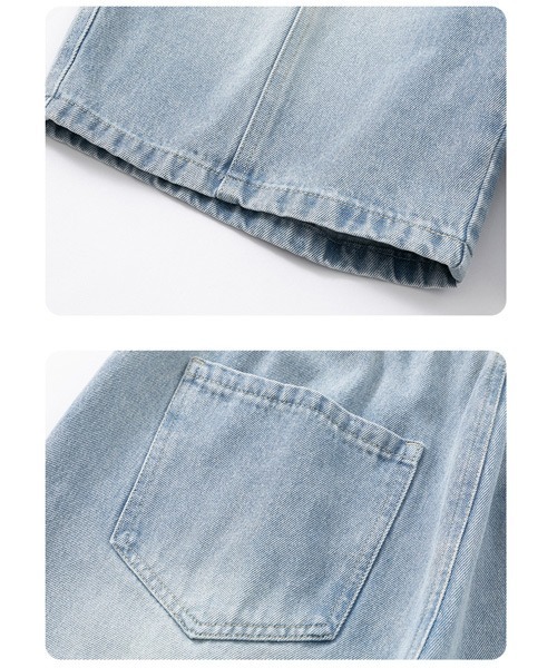 「Ressaca」 デニムハーフパンツ M グレー メンズ