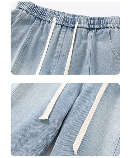 「Ressaca」 デニムハーフパンツ M グレー メンズ