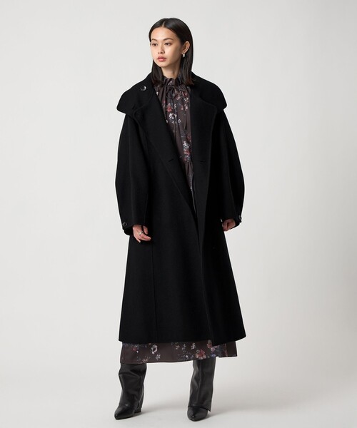 美品EMMEL REFINES チェスターコート　ロングコート　ウール　アルパカ EMMEL REFINES（エメル リファインズ） コート チェスターコート