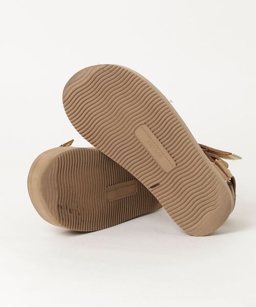 「SUICOKE」 フラットサンダル 24cm ブラウン レディース_画像3