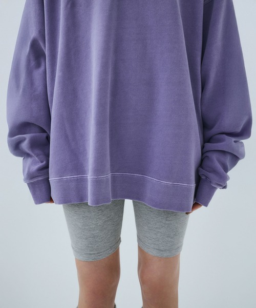 「MIEL CRISHUNANT」 スウェットカットソー FREE ブルー レディース_画像8