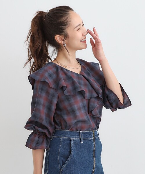 DRESKIP（ドレスキップ） ブラウス シャツ 「S-LL」1枚で華やか