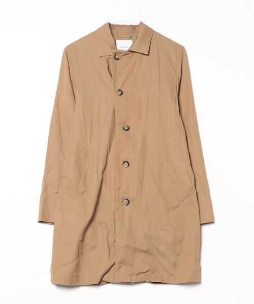 STUDIOUS（ステュディオス） ステンカラーコート 2 ベージュ メンズ