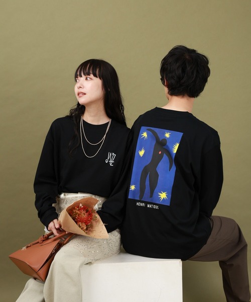 GLOBAL WORK（グローバルワーク） tシャツ ATELIER GLOBAL WORK/長袖T
