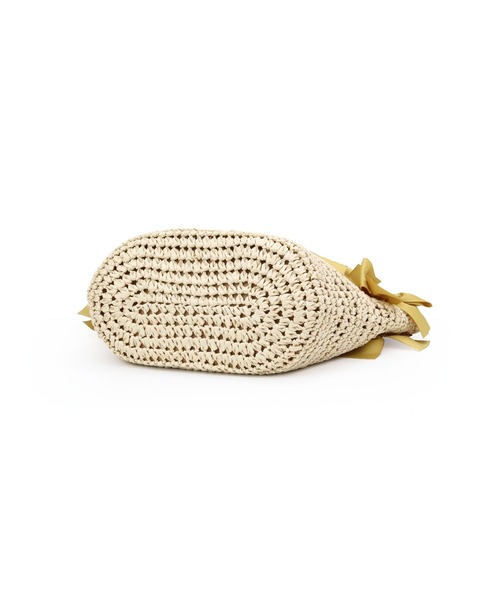 「MIAN 」 かごバッグ FREE ミント レディース_画像8