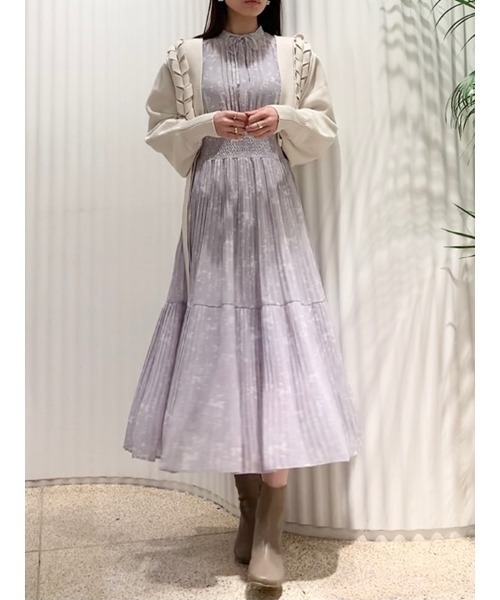 SNIDEL（スナイデル） ノースリーブワンピース 1 ラベンダー