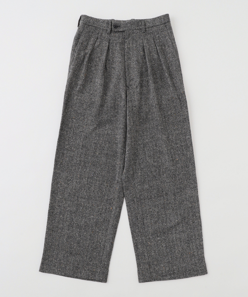 【m's braque×EDIFICE】tuck buggy pants25AW EDIFICE（エディフィス） スラックス m's braque (エムズ ブラック