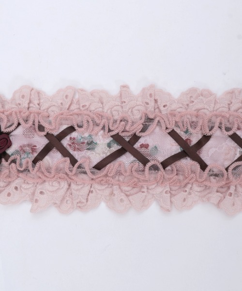 axes femme（アクシーズ ファム） 花柄レースヘッドドレス : ZOZOTOWN