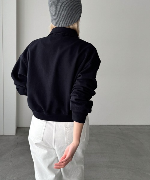 「CANAL JEAN」 「el mar」スウェットカットソー ONE SIZE オートミール レディース_画像2