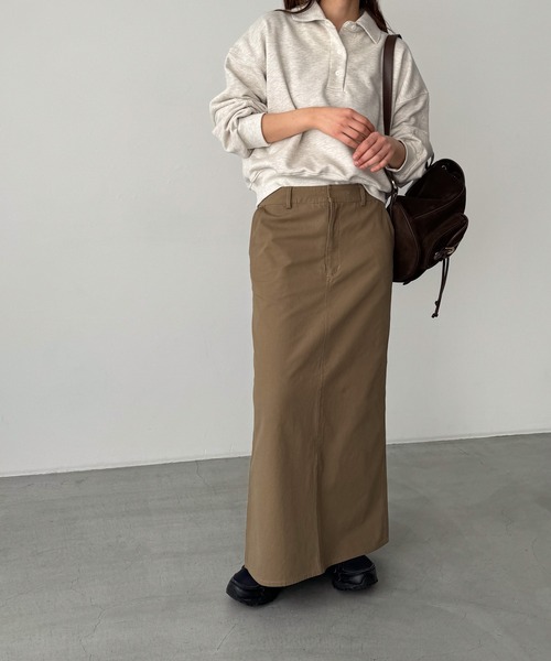 「CANAL JEAN」 「el mar」スウェットカットソー ONE SIZE オートミール レディース_画像9