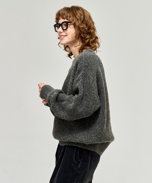 WETTEMPT セーター ニット CREW NECK RIB KNIT / クルーネック